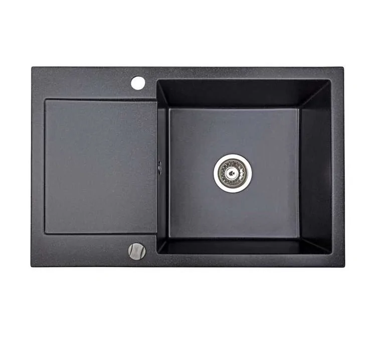 Here's the German translation of the provided text:Granitspüle graphit 1 Becken Alkor CC 78 cm Here's the German translation of the provided text:Granitspüle graphit 1 Becken Alkor CC 78 cm