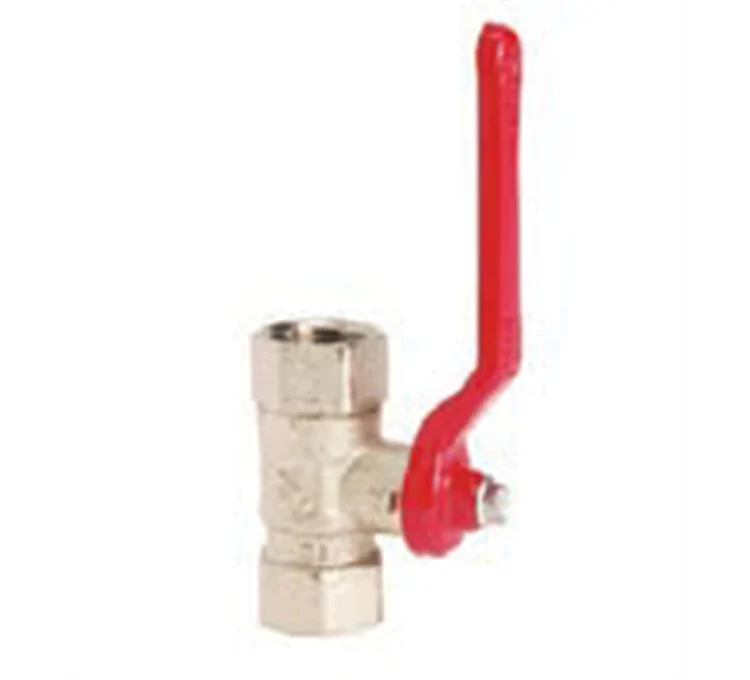 Here's the translation:Chrome-plated female/female ball valve with reduced bore Here's the translation:Chrome-plated female/female ball valve with reduced bore