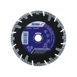 Disco de diamante Turbo-T para hormigón armado y gres 125 mm