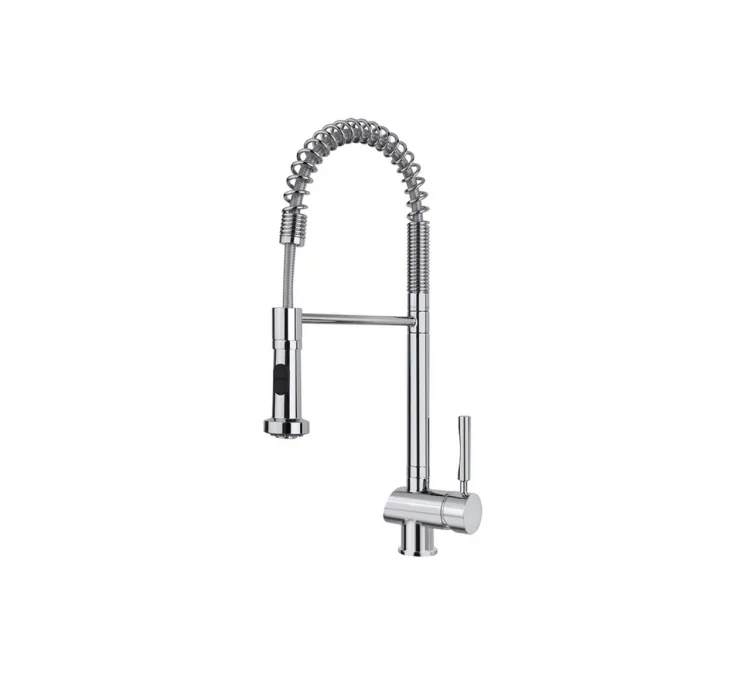 Küchenarmatur mit herausziehbarer Handbrause Küchenarmatur mit herausziehbarer Handbrause