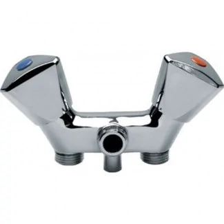 Here's the English translation:Wall-mounted sink mixer NU 1/2 center distance 110 mm
