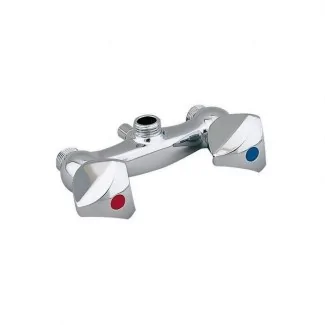 Shower mixer with 150mm center distance