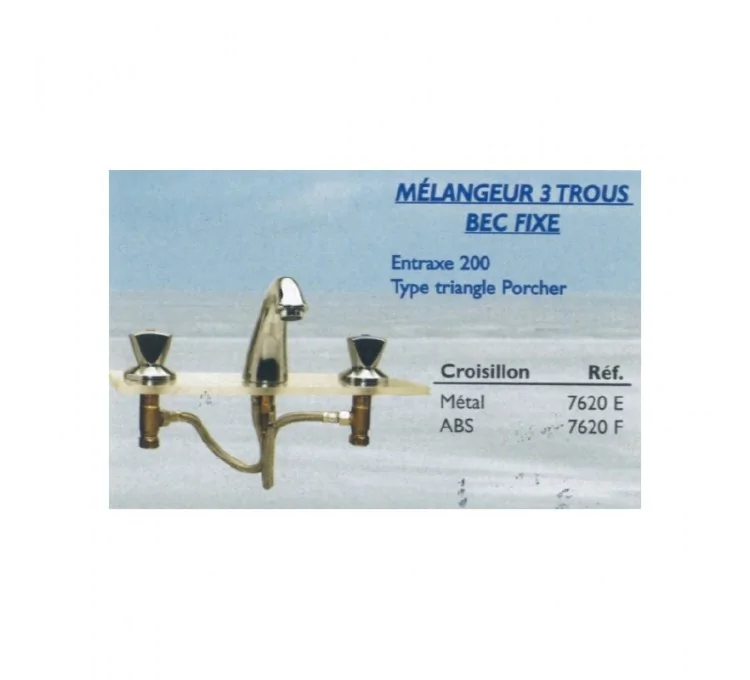 Waschtisch-Dreilocharmatur Abstand 200 mm Waschtisch-Dreilocharmatur Abstand 200 mm