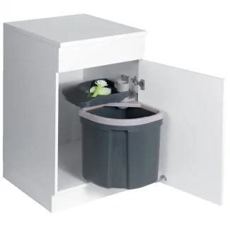 Cubo de basura giratorio para cocina 35L Euroflex