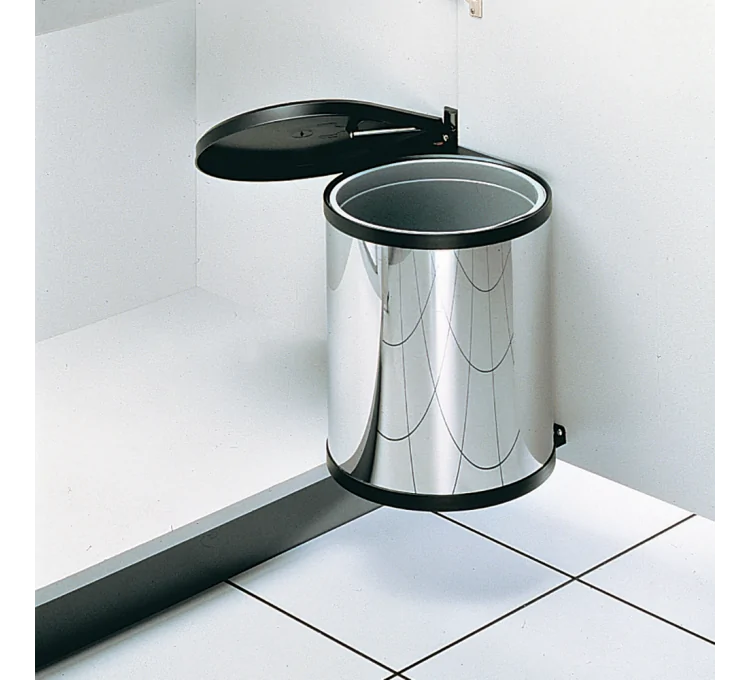 Pattumiera automatica da cucina 12L in acciaio inox