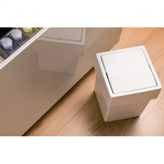 Papelera de cajón para baño de PVC