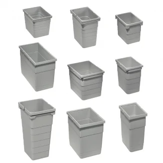 Contenedores de reciclaje modulares