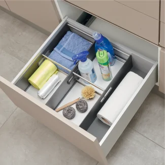 Organizador de cajón de cocina Flex Box extraíble