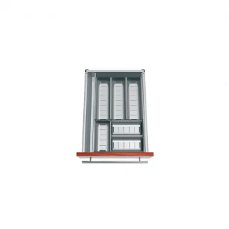 Verstellbarer Besteckkasten für Küchenschublade 400/450 mm