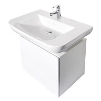 White Bathroom Cabinet 43CM