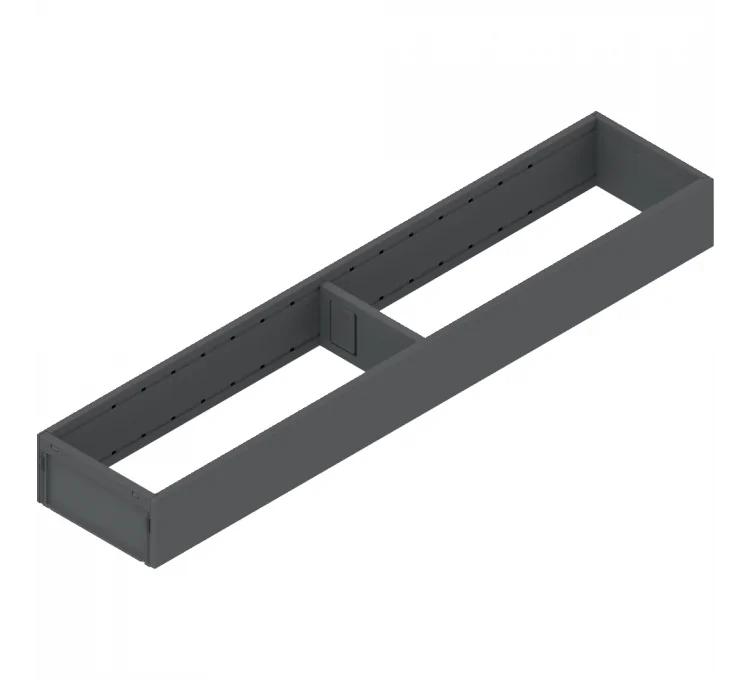 Besteckkasten aus Stahl für Küchenschublade 100 mm