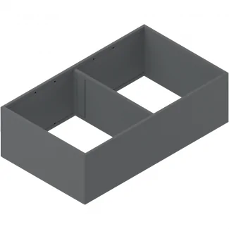 Organizador de cubiertos de diseño en acero 218mm