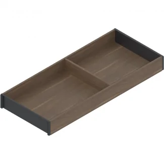 Organizador de cubiertos de diseño en madera para cajón de cocina 200 mm