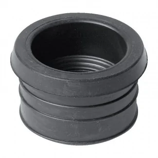 Tampone di riduzione in elastomero nero Ø40 mm Nicoll