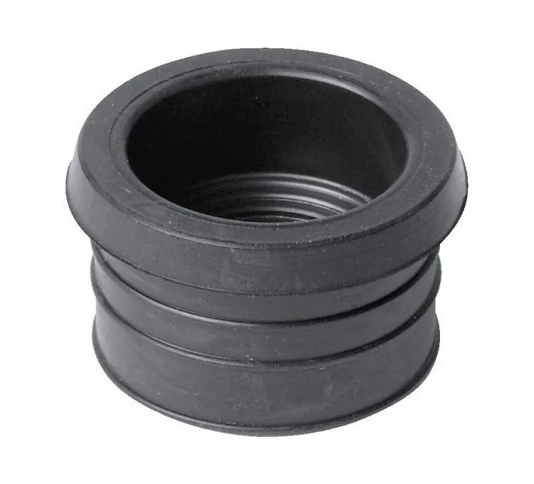 Tope de reducción elastómero negro Ø40 mm Nicoll