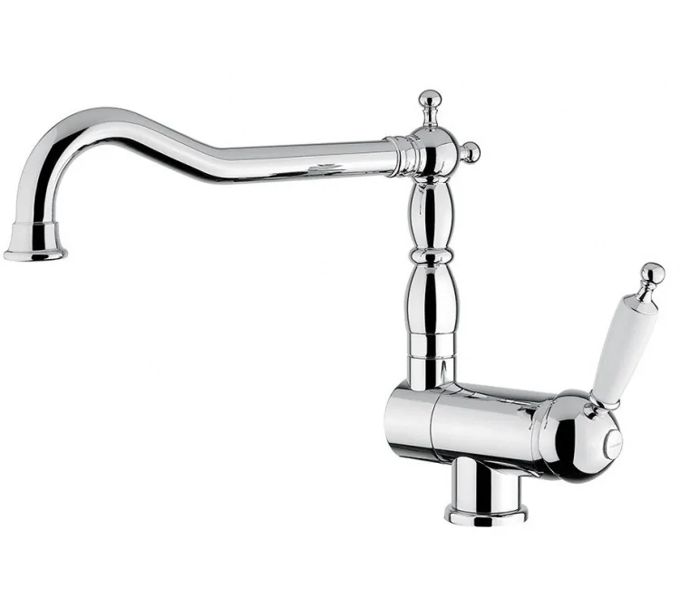 Retro-Wasserhahn für Spüle mit ausziehbarem Auslauf