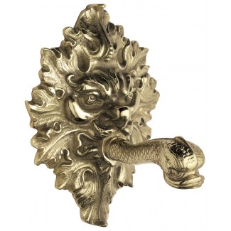 Brass Spout for Fountain with rosette