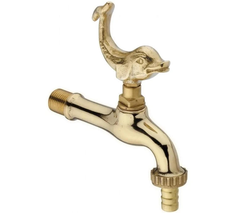 Robinet De Jardin En Laiton Dauphin