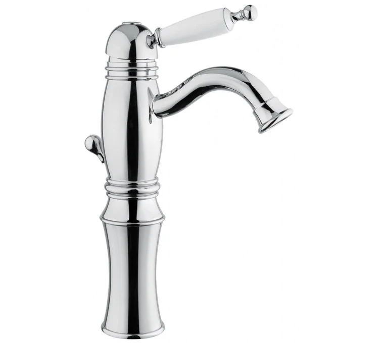 Robinet à Bec Fixe Rehaussé 10cm Pour Lavabo