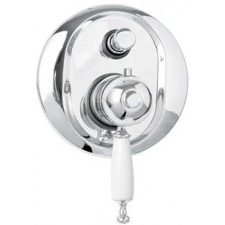 Commande de douche encastrée thermostatique avec inverseur
