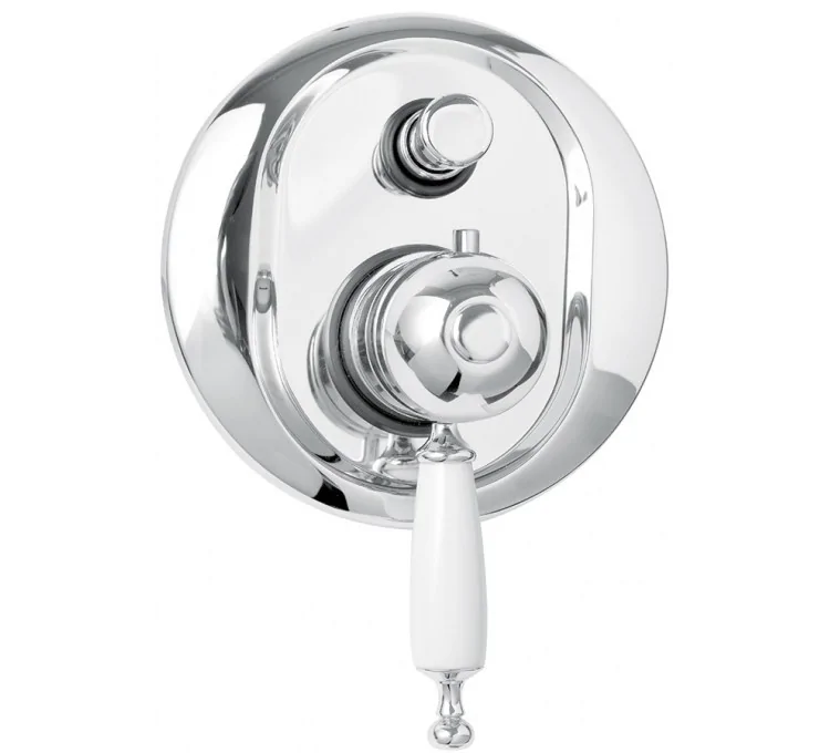 Commande de douche encastrée thermostatique avec inverseur