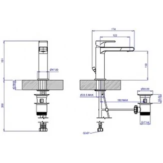 Robinet Standard Pour Lavabo