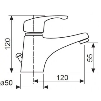 Robinet Pour Lavabo Mix 3 Chromé