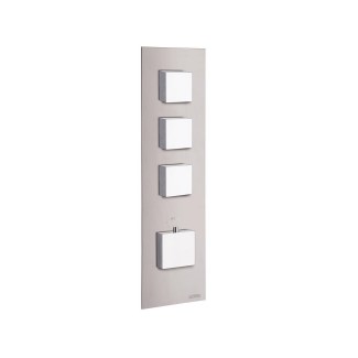 Thermostatic blocks Square 3 outlets for built-in shower