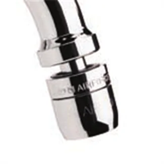 Giunto sferico cromato per rubinetteria