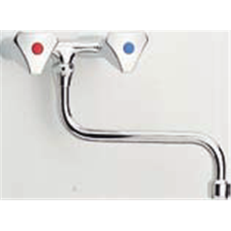 Isidra wall-mounted mixer with variable spacing 50 to 120 mm