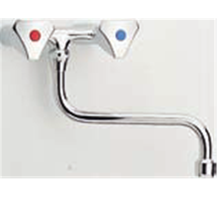 Isidra wall-mounted mixer with variable spacing 50 to 120 mm