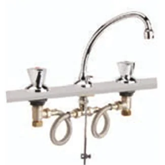 Here's the English translation:Under-counter mixer tap with swivel spout