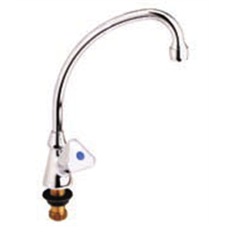 Standard cold water single hole faucet