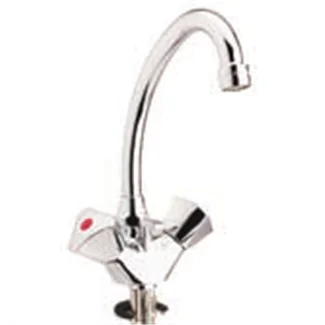Single-hole mixer tap 3/4 with aerator