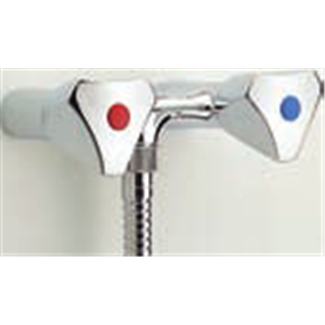 Izidra shower mixer with variable spacing 50 to 120mm