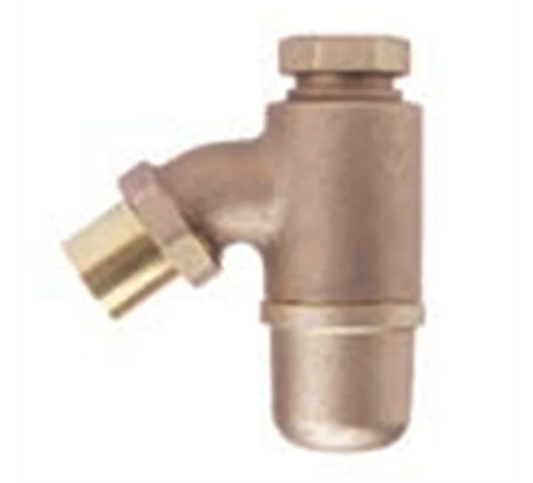Siphon laiton 1"1/2 Lourd sortite oblique