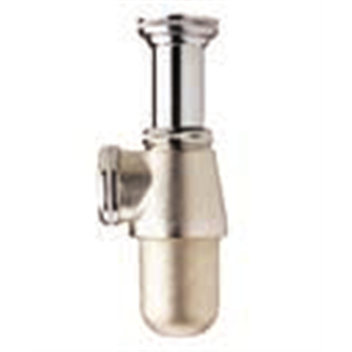 Siphon brass adjustable 1 "1/2 straight outlet