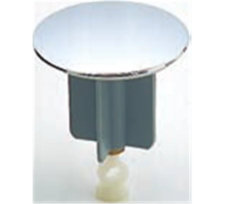 Tappo per piletta di scarico in ottone cromato Tappo per piletta di scarico in ottone cromato