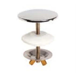 Tapa para desagüe Ø 54mm de latón cromado