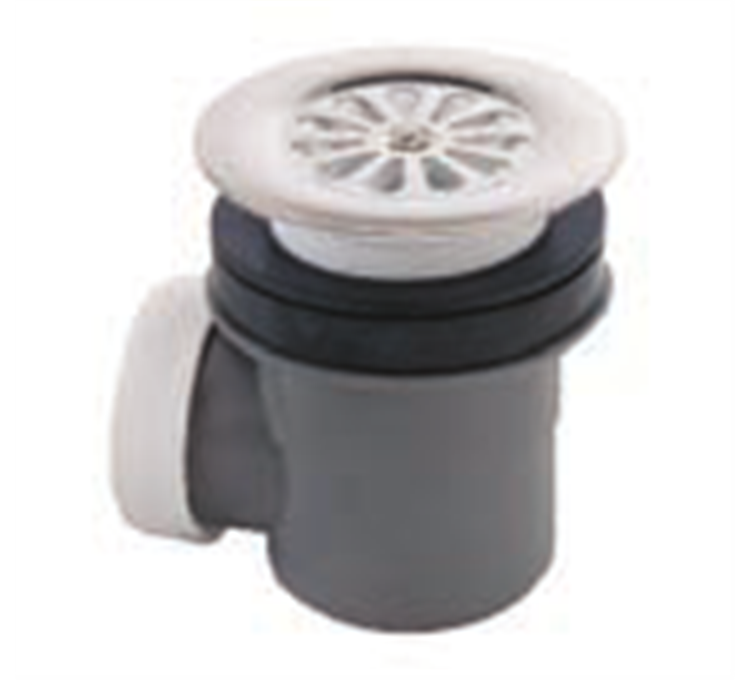 Receptacle siphoide drain Ø 60 mm with basket