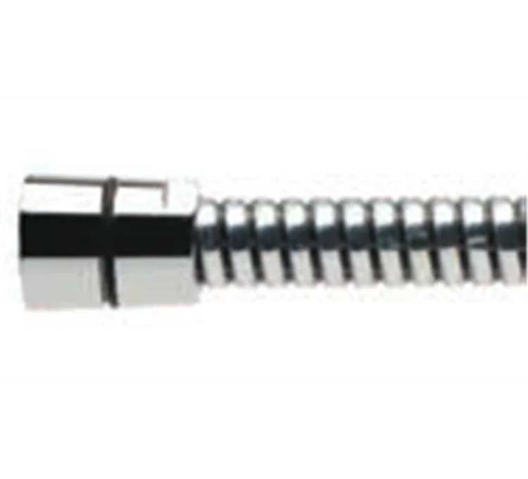 Flessibile doccia in metallo-plastica Cromo nero 1/2-1/2 Flessibile doccia in metallo-plastica Cromo nero 1/2-1/2