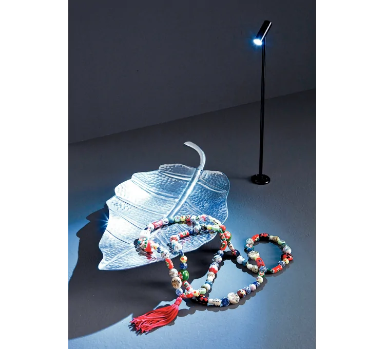 Here's the translated text:Adjustable LED spotlight on stem 350 mA 1.3W Here's the translated text:Adjustable LED spotlight on stem 350 mA 1.3W