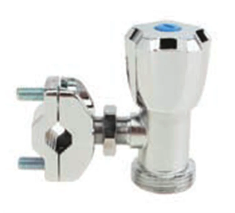 Here's the translation:Self-piercing matte chrome faucet for Ø10-16