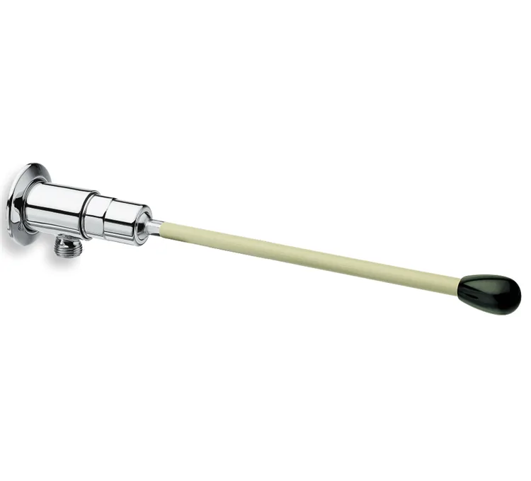 Here's the English translation:Timed faucet with knee control