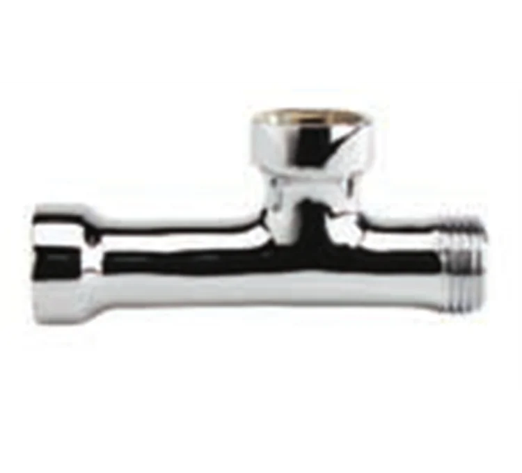 Connection tee for shower column 1/2