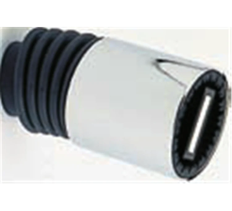 Soffione anticalcare cilindrico F1/2 con snodo