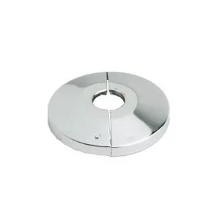 Here's the English translation:Articulated chrome faucet rosette