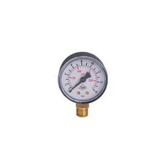 Radial pressure gauge 1/4 - 0 - 16 bar